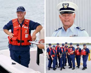 Auxiliarist Ralph Hendricks. Photos provided by Flotilla Central Brevard.